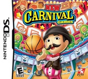 New Carnival Games (USA) (En,Fr,Es) (NDSi Enhanced) box cover front